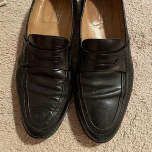Men’s Black Johnston & Murphy Loafers 10.5